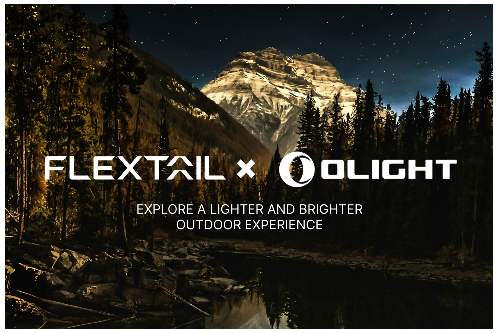 OLIGHT × FLEXTAIL: Level up your outdoor journey with lighter, smarter