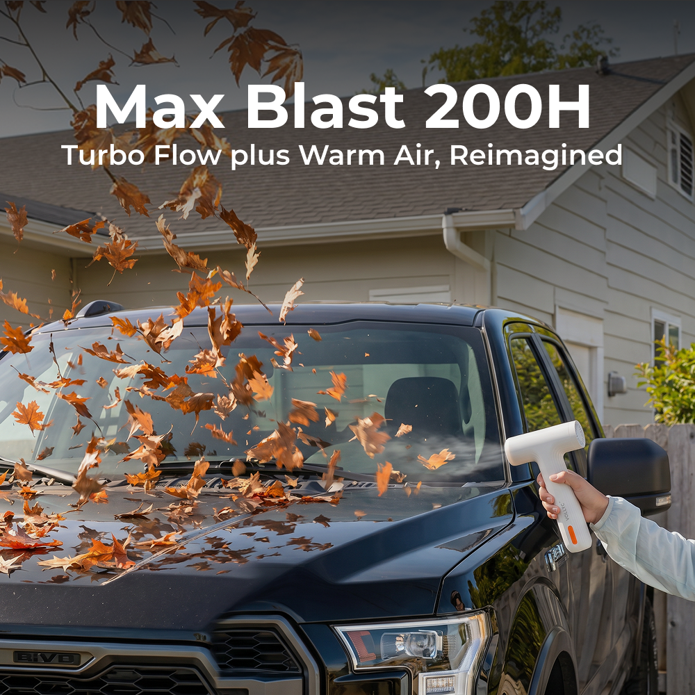 Max Blast 200H -Turbo Flow plus Warm Air, Reimagined