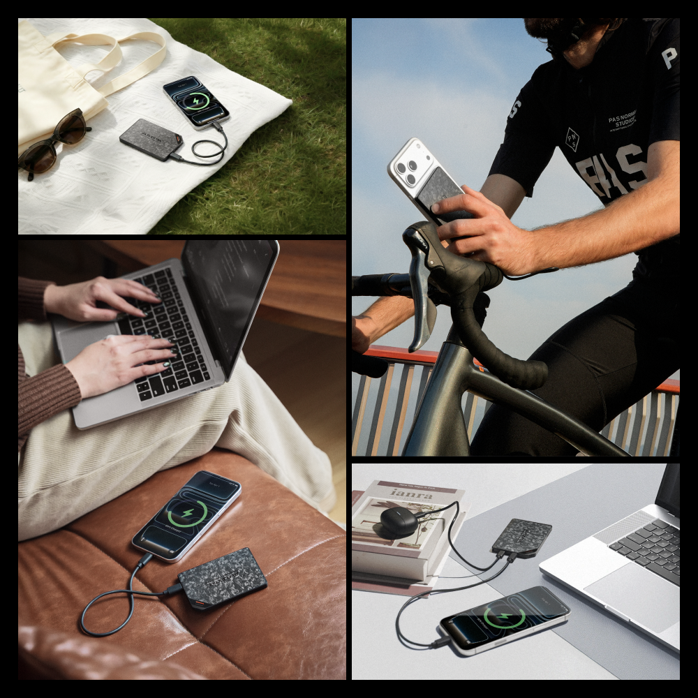 ZERO POWER 5,000C - The World's Lightest & Thinnest 5,000mAh Power Bank (85g)