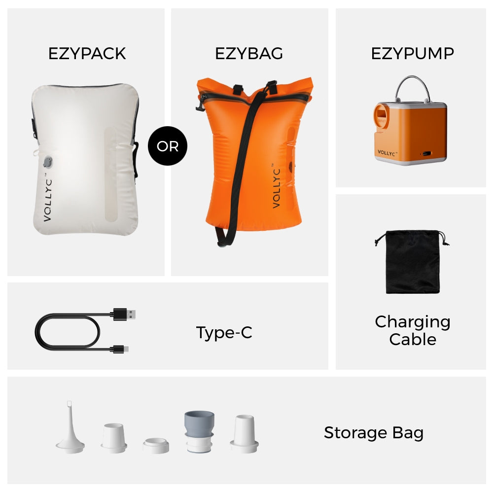 VOLLYC X FLEXTAIL EZY SET - Crush Space with 85% Compression