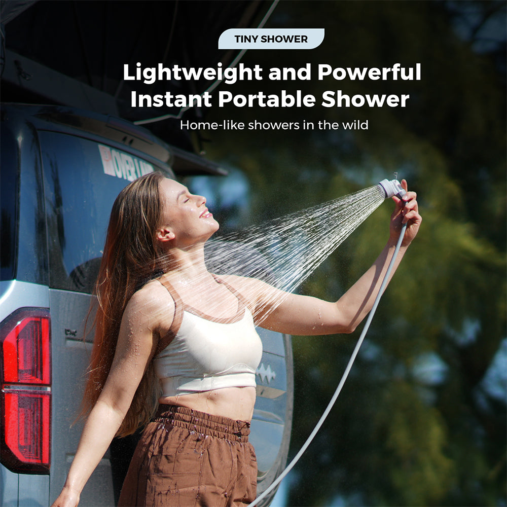 TINY SHOWER - World's Smallest Instant Portable Shower