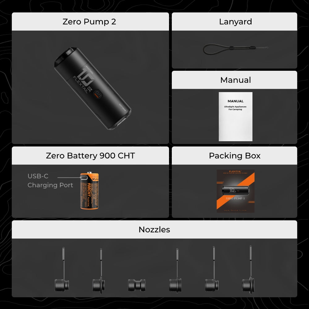 ZERO PUMP - 's Werelds kleinste pomp voor slaapmatten