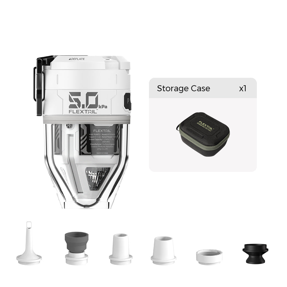 MAX PUMP 3 – wiederaufladbare Hochgeschwindigkeits-2-in-1-Luftpumpe