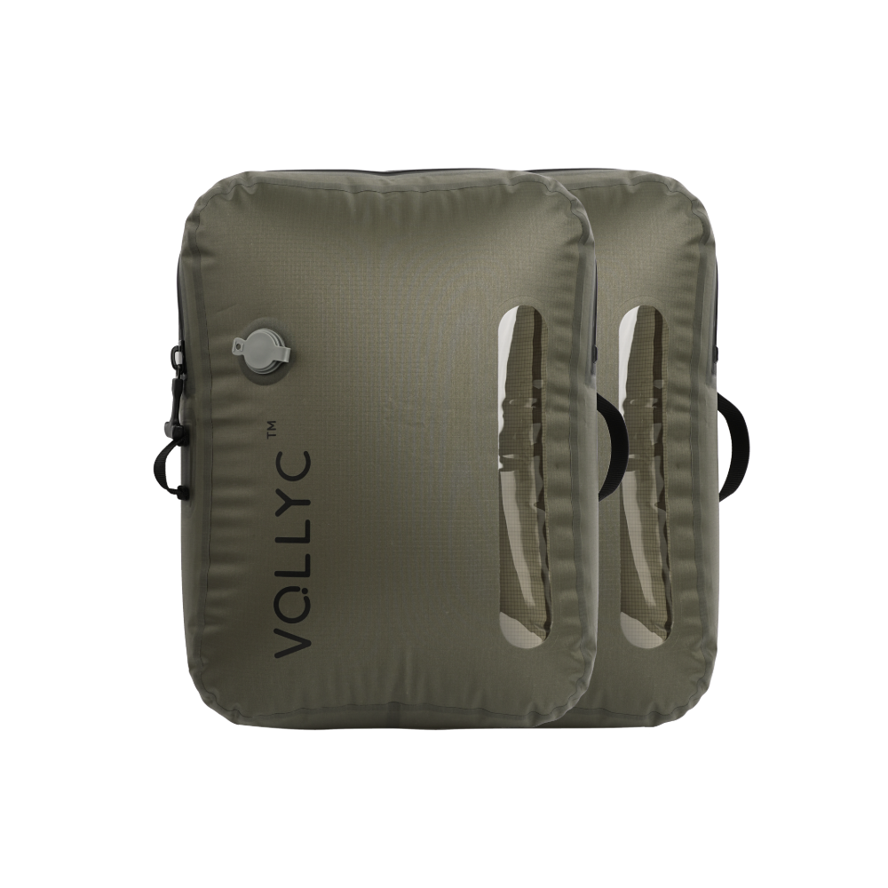 FLEXTAIL X VOLLYC EZY SET BUNDLE - 3 Size Travel Vacuum Pack For Luggage Space Saving