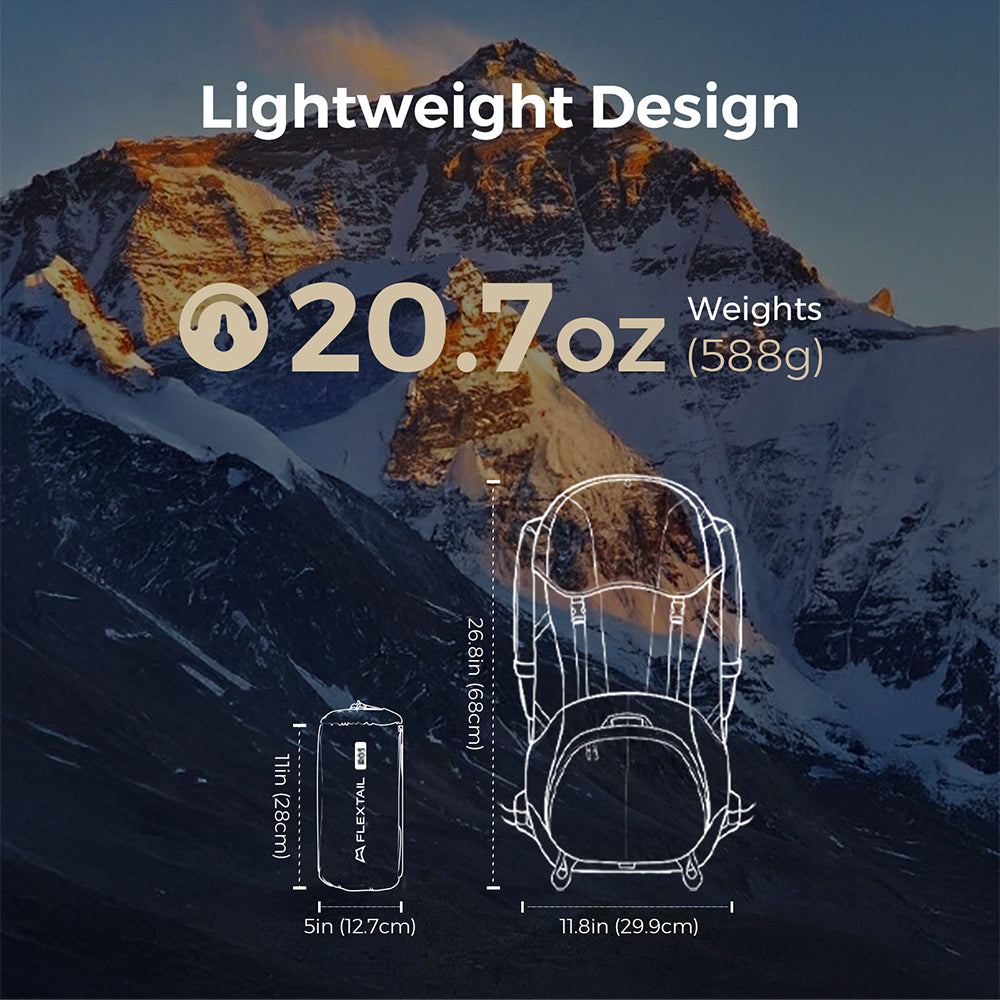 Tiny Sleeping Pad R05 AVS- 5.6 R-Value Lightweight Automatic Inflation Pad