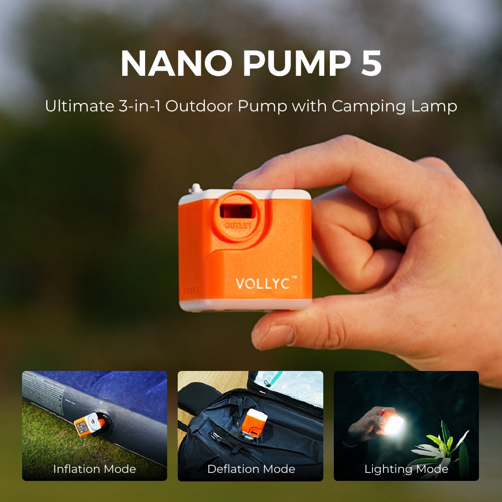 FLEXTAIL X VOLLYC EZY SET BUNDLE - 3 Size Travel Vacuum Pack For Luggage Space Saving