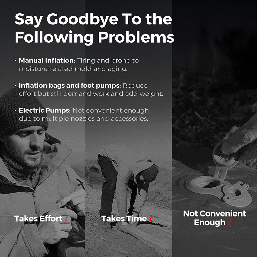 Tiny Sleeping Pad R05 AVS- 5.6 R-Value Lightweight Automatic Inflation Pad