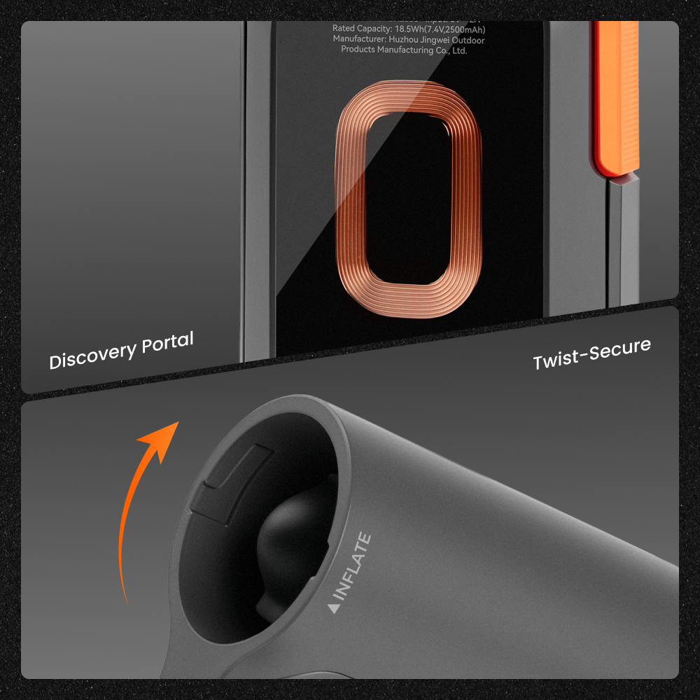 BLAST AIR - 212g Card-Size, Wireless-Charging Air Duster