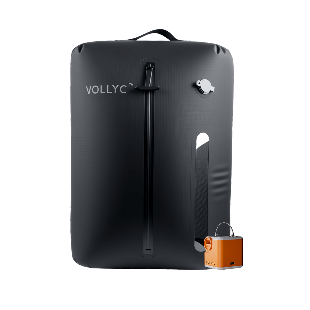 FLEXTAIL X VOLLYC EZY SET BUNDLE - 3 Size Waterproof Travel Vacuum Pack For Luggage Space Saving
