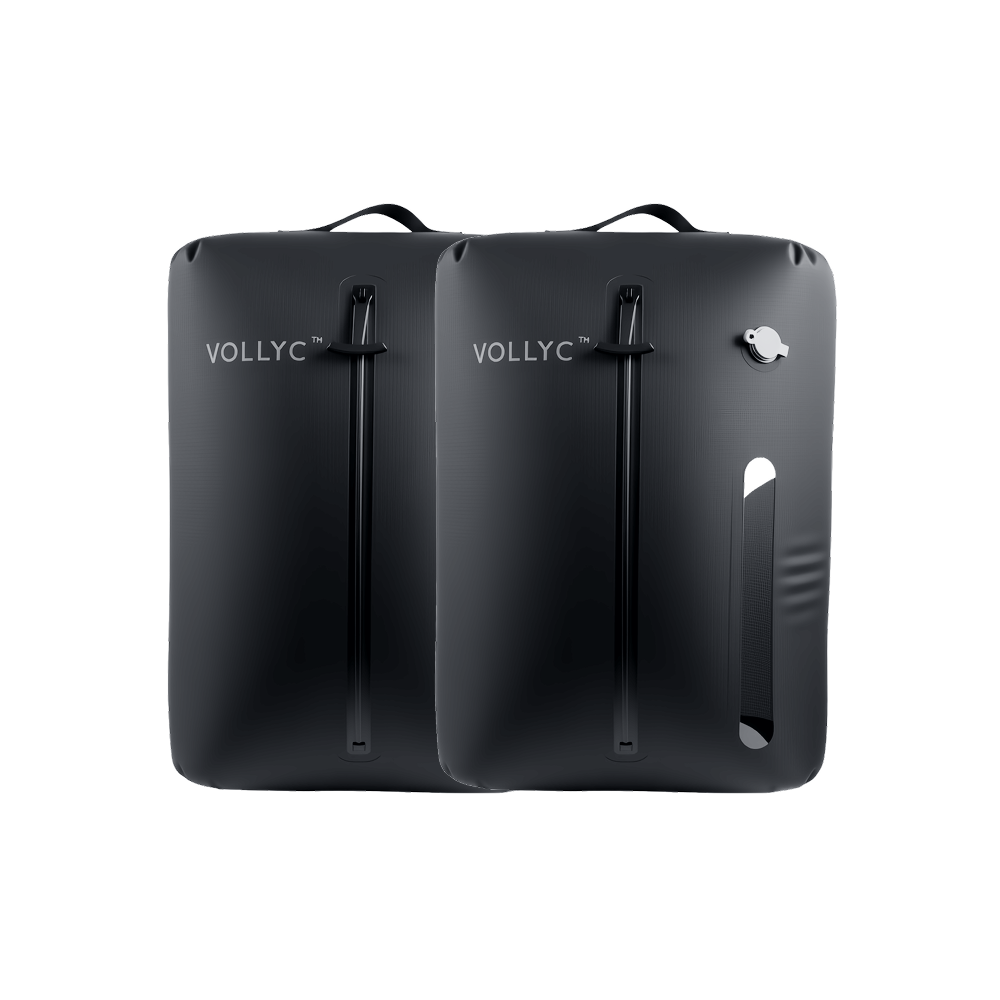 FLEXTAIL X VOLLYC EZY SET BUNDLE - 3 Size Waterproof Travel Vacuum Pack For Luggage Space Saving