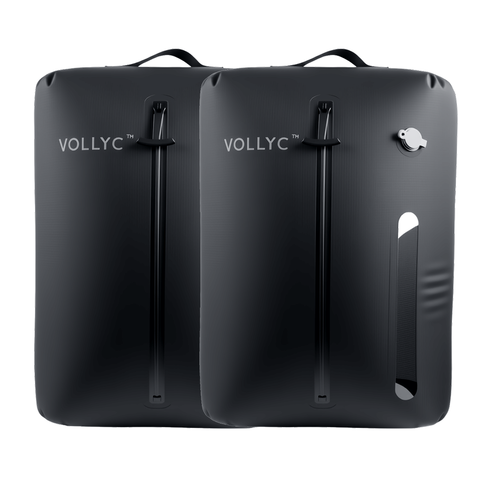 FLEXTAIL X VOLLYC EZY SET BUNDLE - 3 Size Waterproof Travel Vacuum Pack For Luggage Space Saving