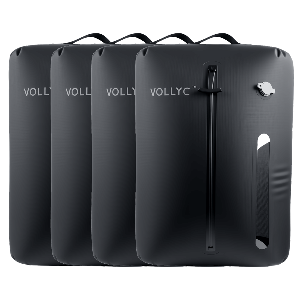 FLEXTAIL X VOLLYC EZY SET BUNDLE - 3 Size Waterproof Travel Vacuum Pack For Luggage Space Saving