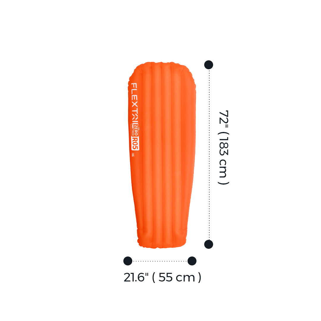 ZERO MATTRESS R05 - 5.6 R-value Ultralight Air Sleeping Pad