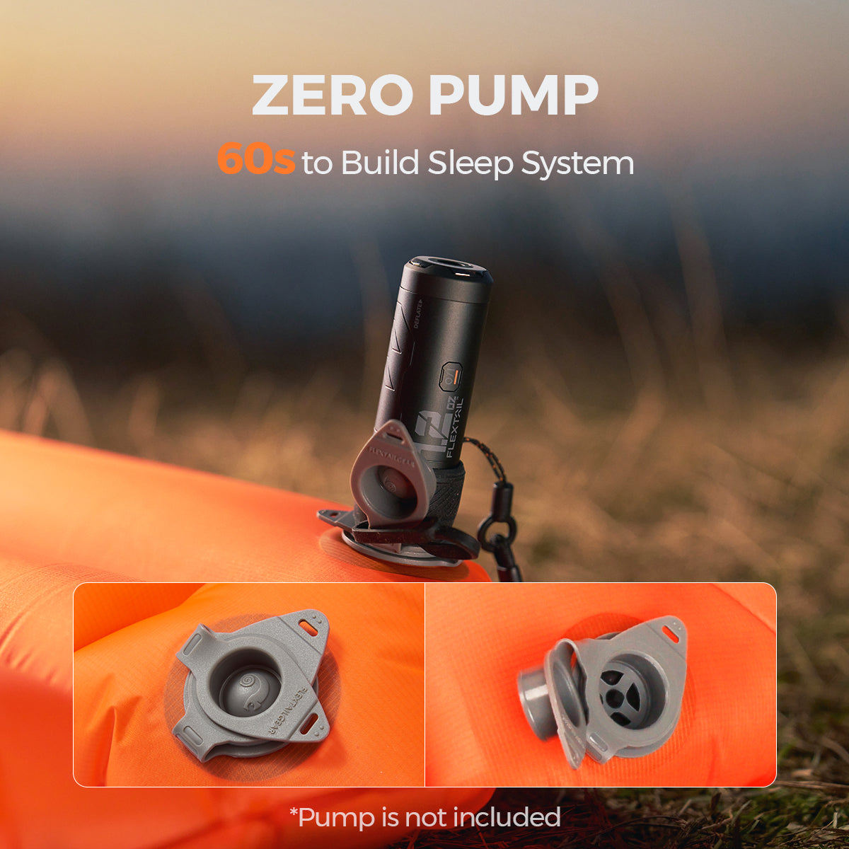 ZERO MATTRESS R05 - 5.6 R-value Ultralight Air Sleeping Pad