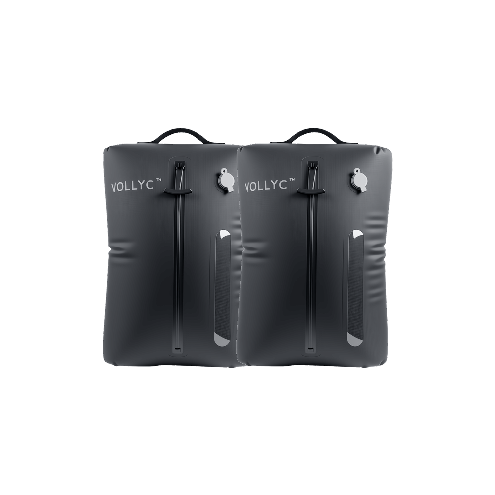 FLEXTAIL X VOLLYC EZY SET BUNDLE - 3 Size Waterproof Travel Vacuum Pack For Luggage Space Saving