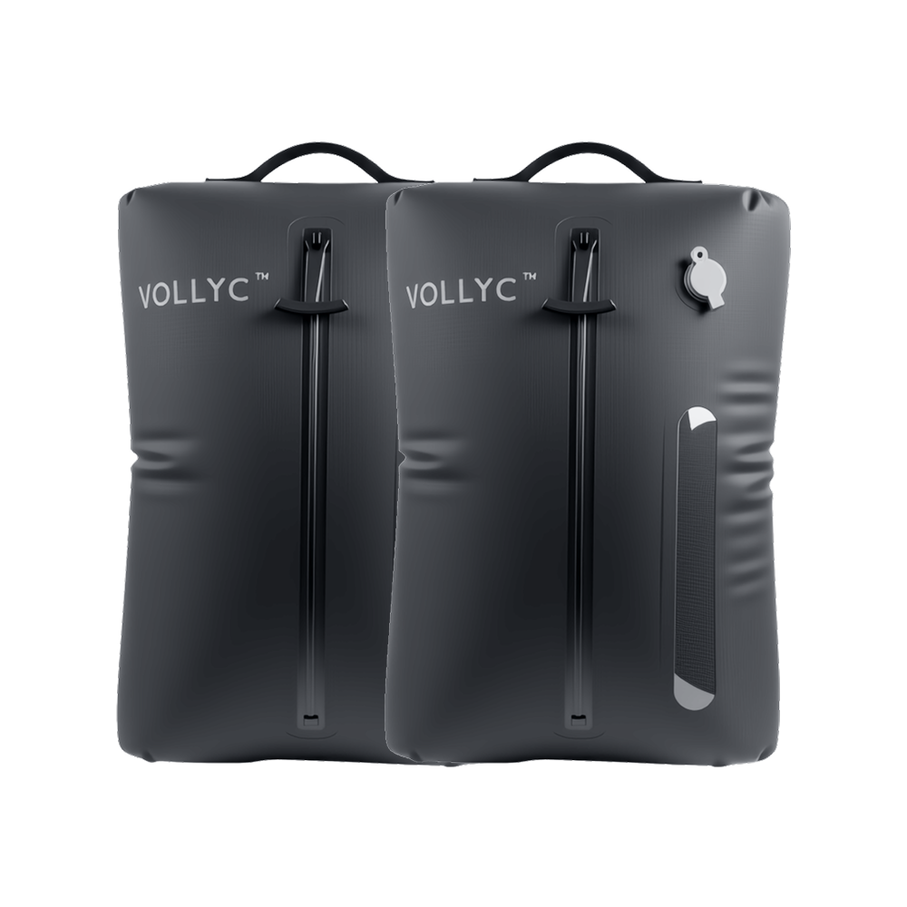 FLEXTAIL X VOLLYC EZY SET BUNDLE - 3 Size Waterproof Travel Vacuum Pack For Luggage Space Saving