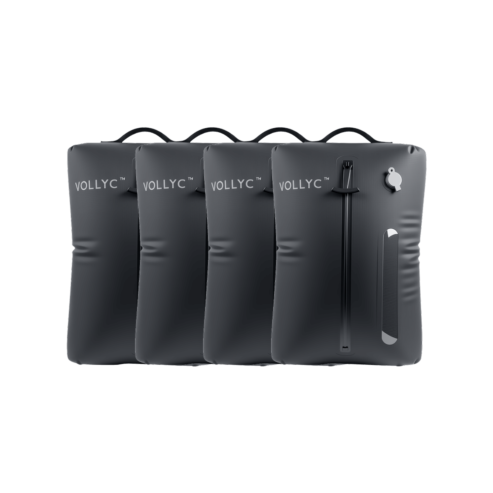 FLEXTAIL X VOLLYC EZY SET BUNDLE - 3 Size Waterproof Travel Vacuum Pack For Luggage Space Saving