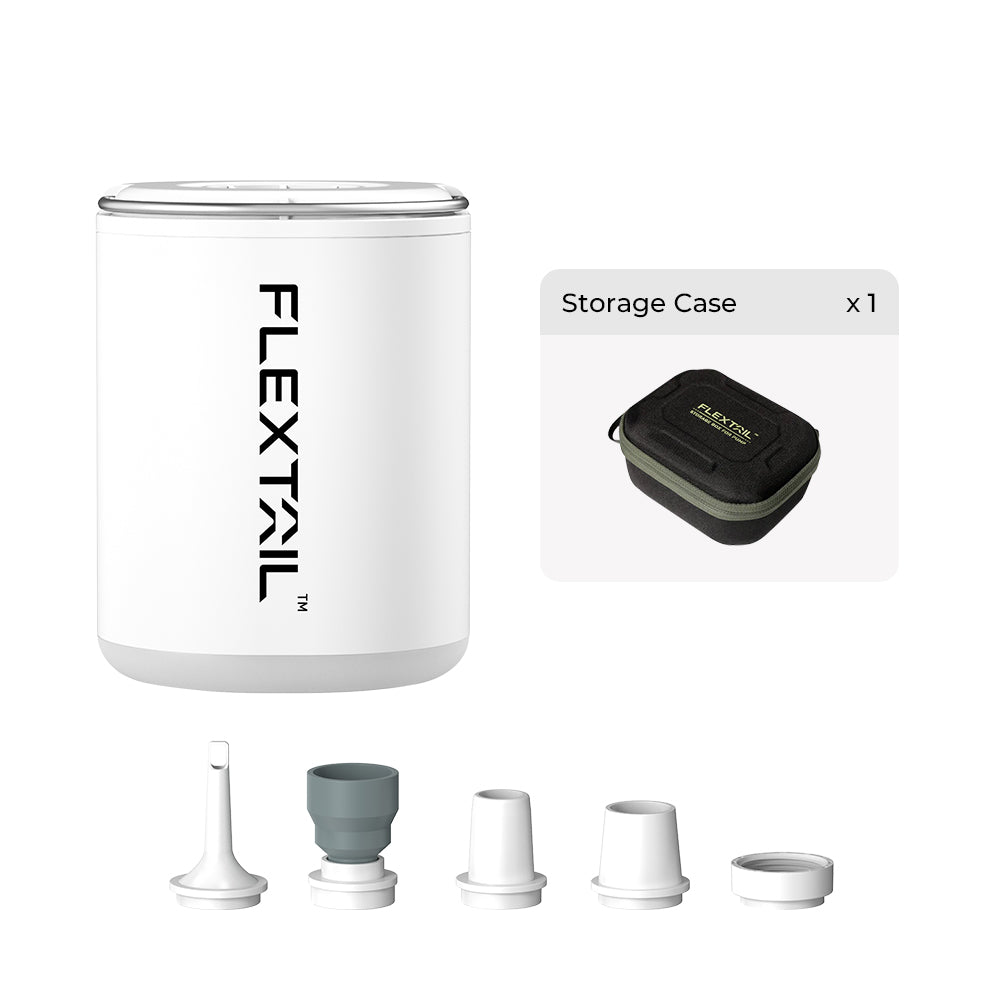 TINY PUMP 2X - Ultimate 3-in-1 Outdoor Pump with Camping Lamp