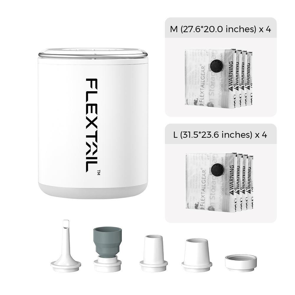 TINY PUMP 2X - Ultimate 3-in-1 Outdoor Pump with Camping Lamp