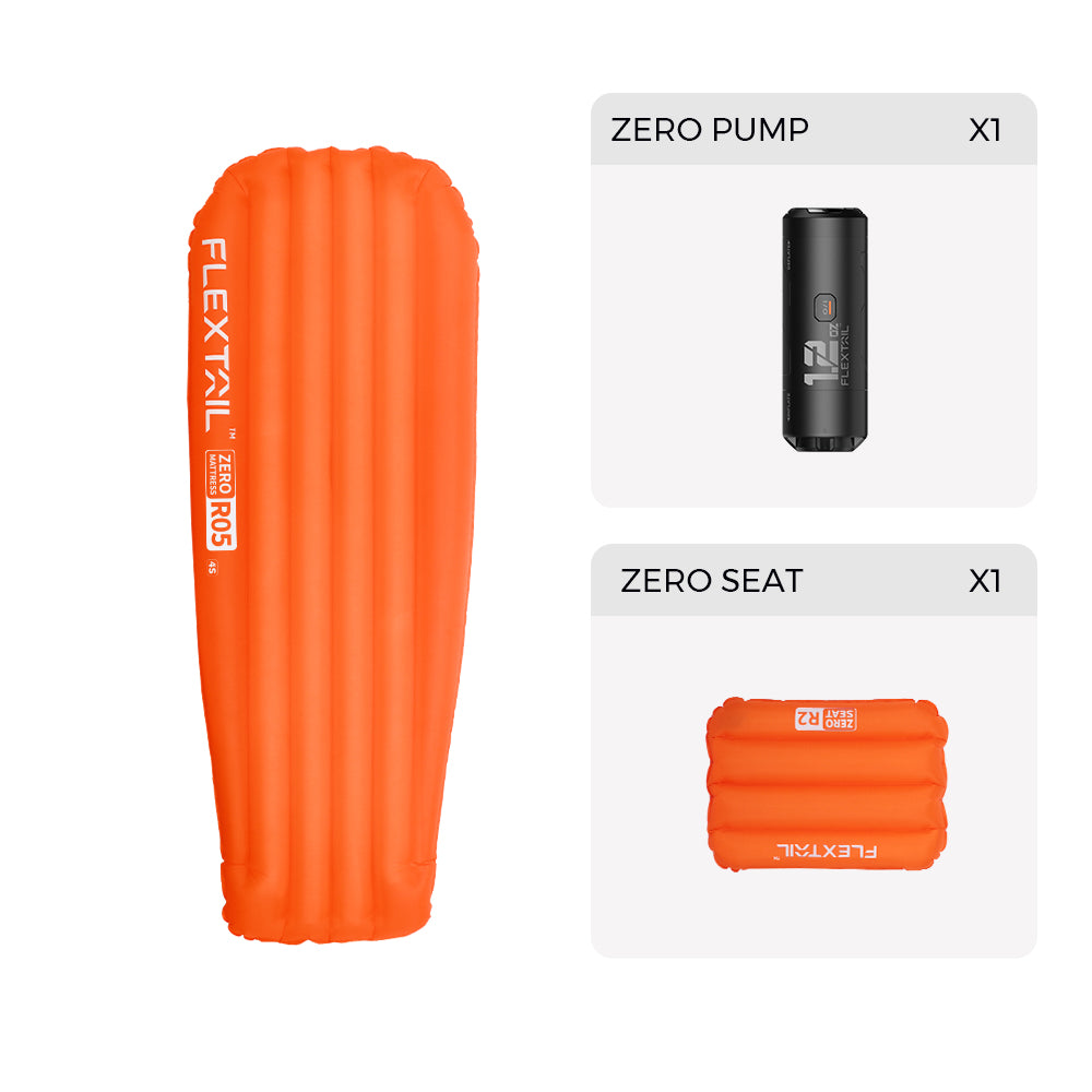 ZERO MATTRESS R05 MUMMY - 5.6 R-value Ultralight Air Sleeping Pad