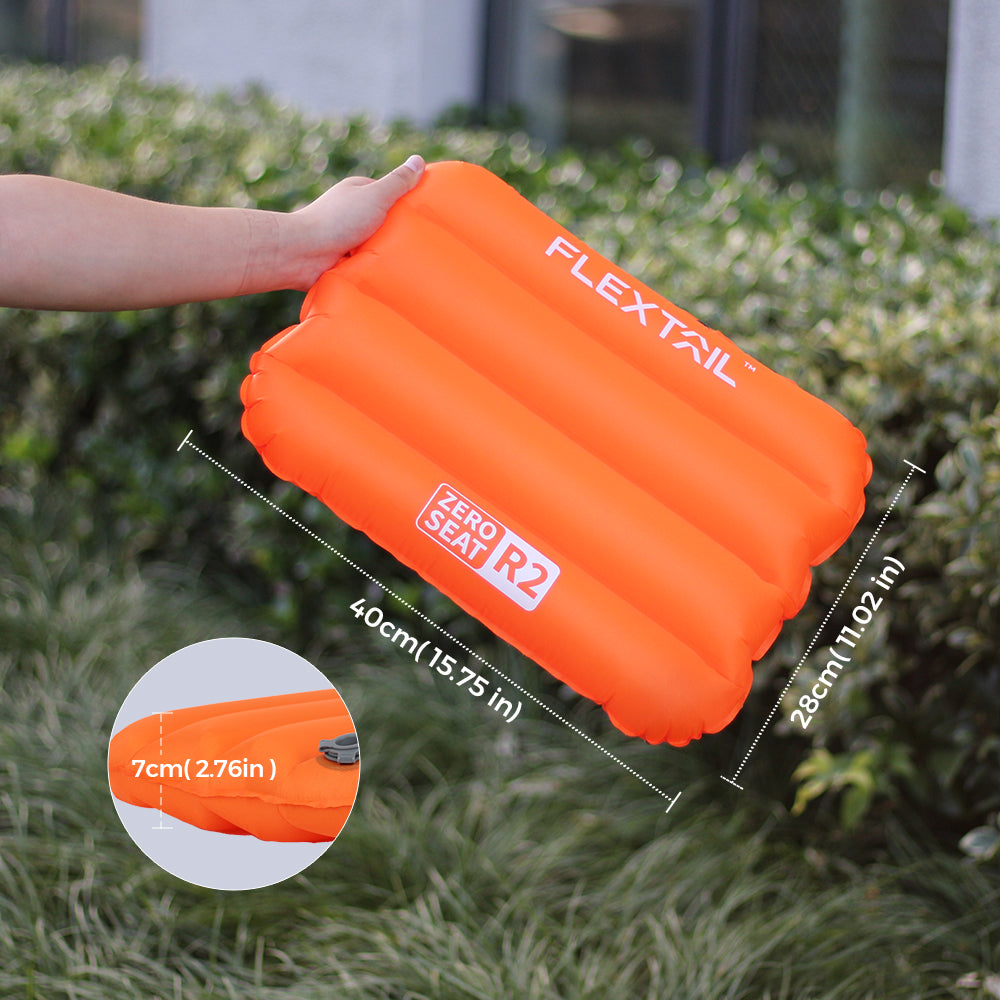 ZERO SEAT - Lightweight Inflatable Outdoor Seat Cushion