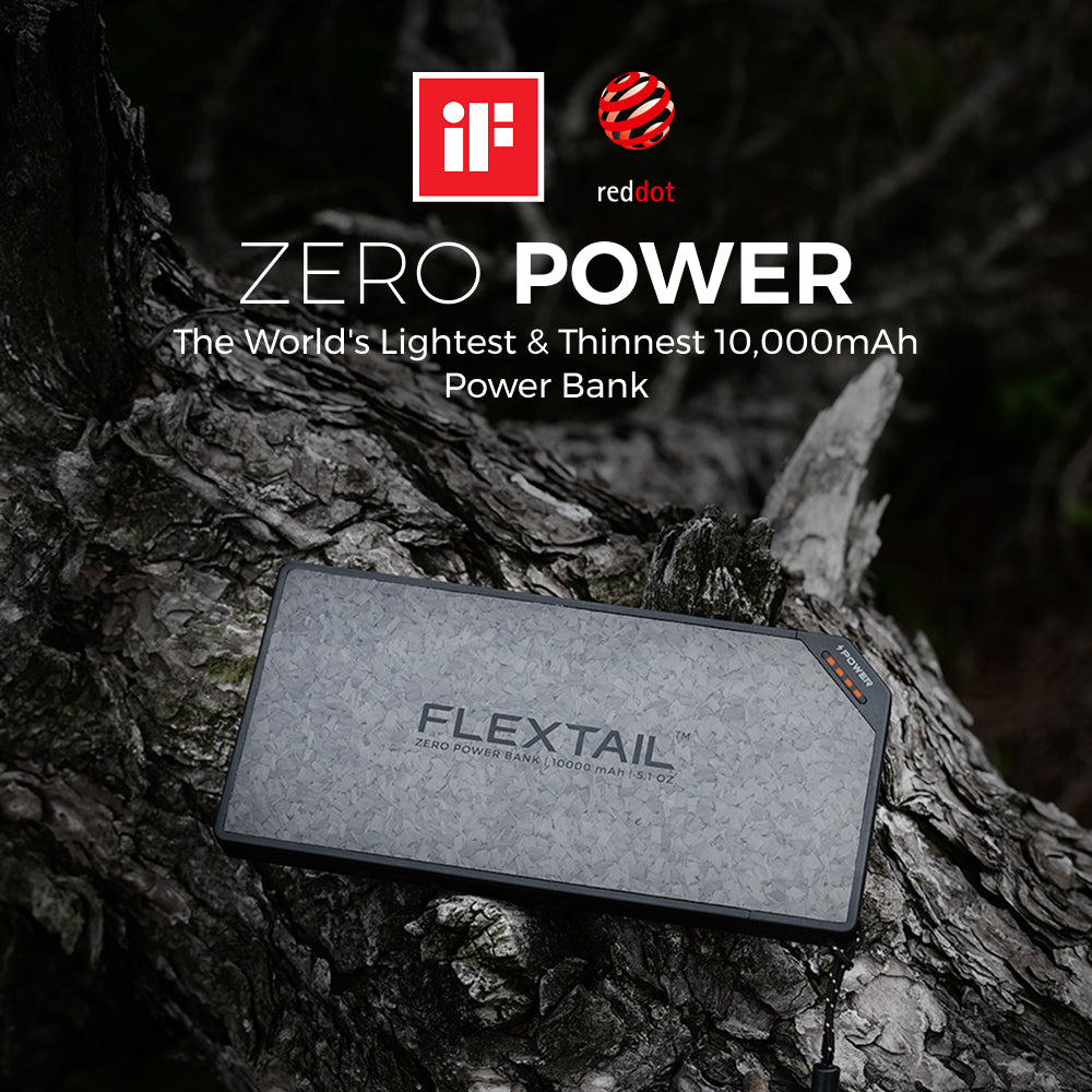 ZERO POWER 10,000C - The World's Lightest & Thinnest 10,000mAh Power Bank (145g, 22.5W)