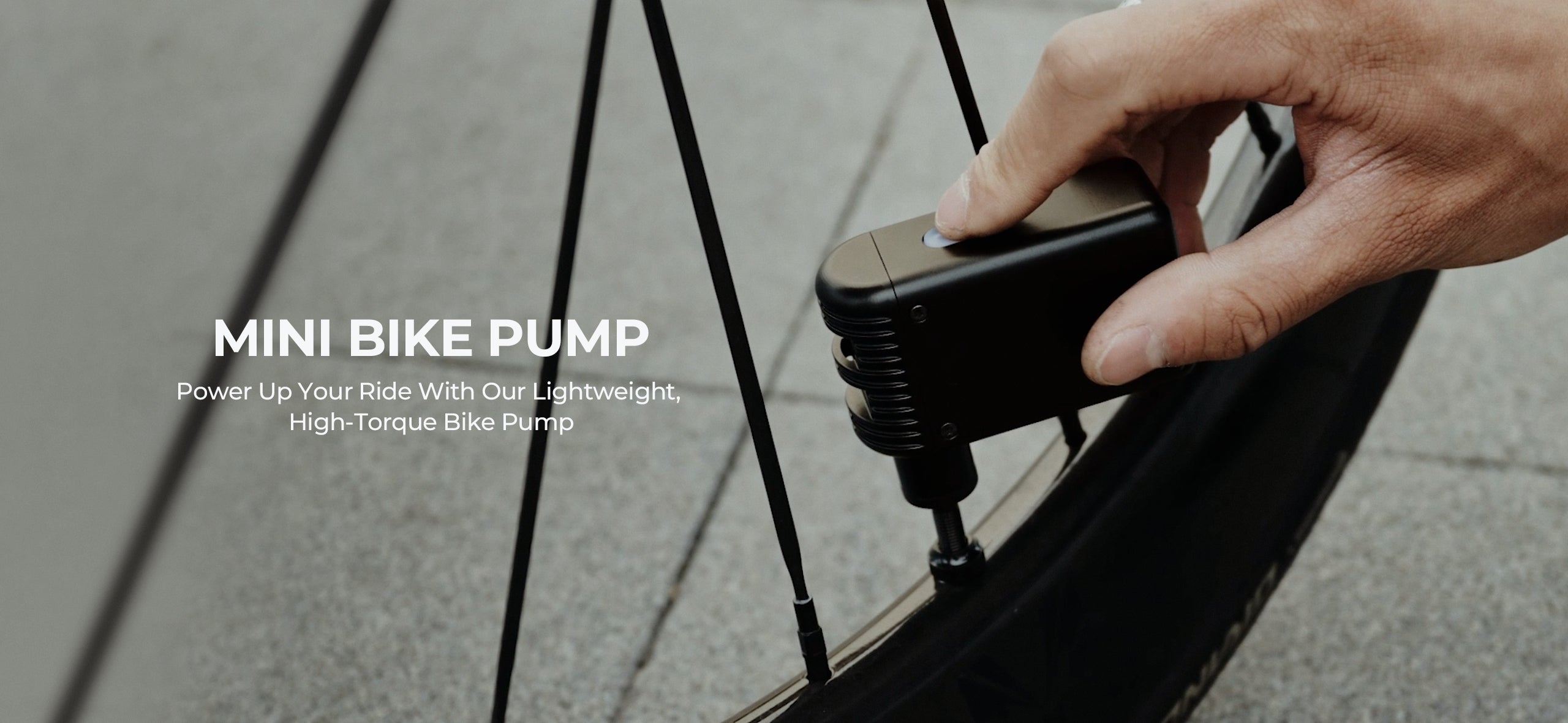 Portable Pump For Electric Bike 100PSI 8