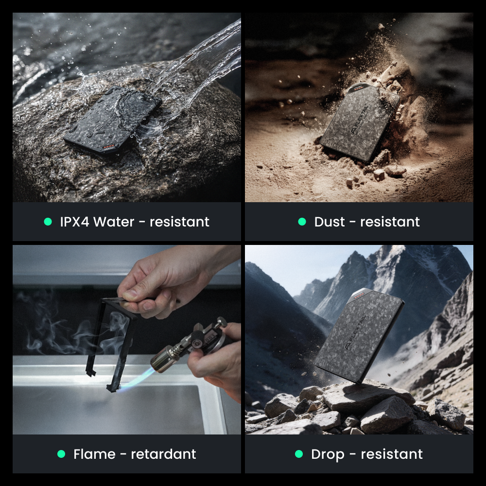 ZERO POWER 5,000C - The World's Lightest & Thinnest 5,000mAh Power Bank (85g)