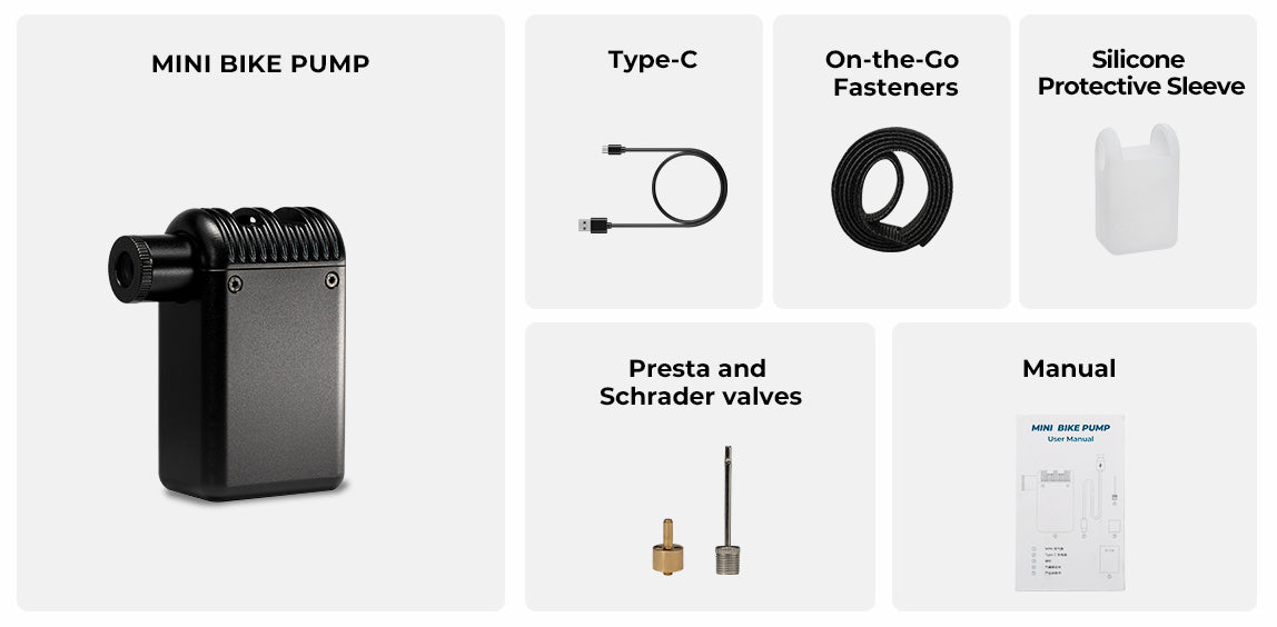 Portable Pump For Electric Bike 100PSI 17 Portable Pump For Electric Bike 100PSI 10