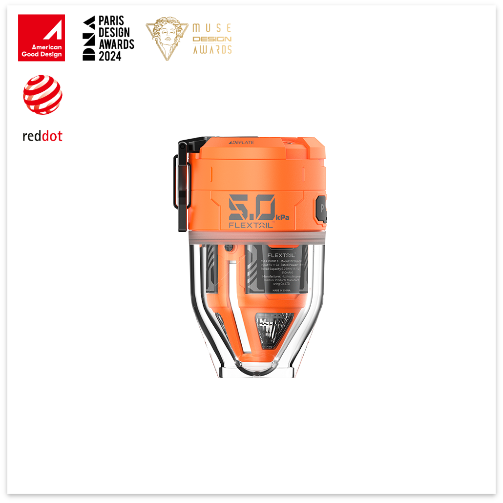 MAX PUMP 3 - High Speed 2-in-1 Rechargeable Air Pump