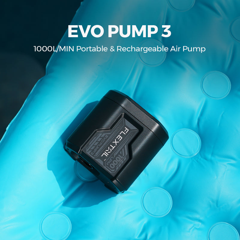 EVO PUMP 3 - 1000L/MIN Portable & Rechargeable Air Pump