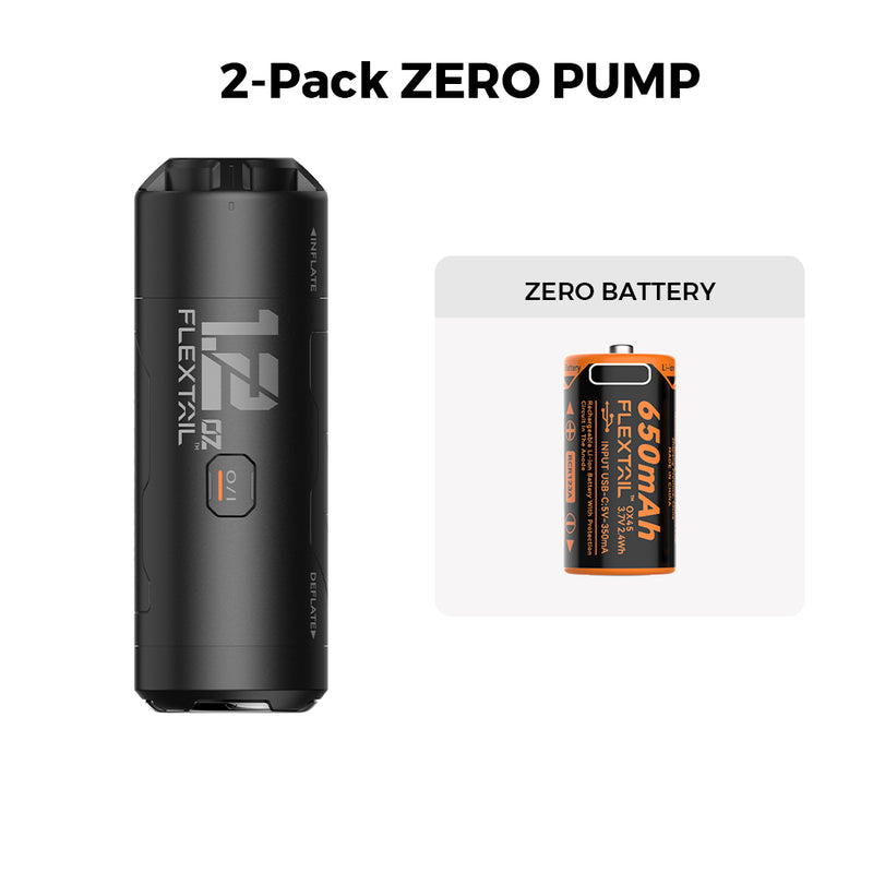 ZERO PUMP - World's Smallest Pump for Sleeping Pads