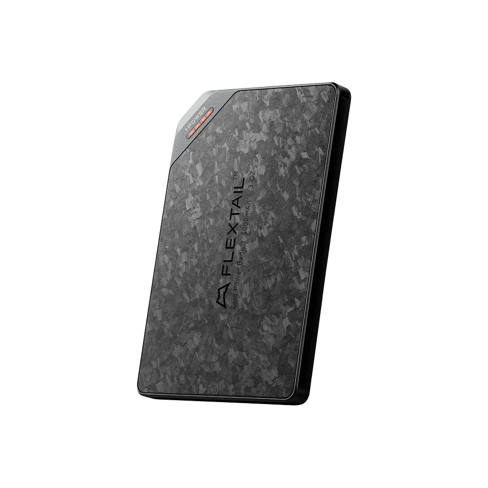 ZERO POWER 5,000C - The World's Lightest & Thinnest 5,000mAh Power Bank (85g)