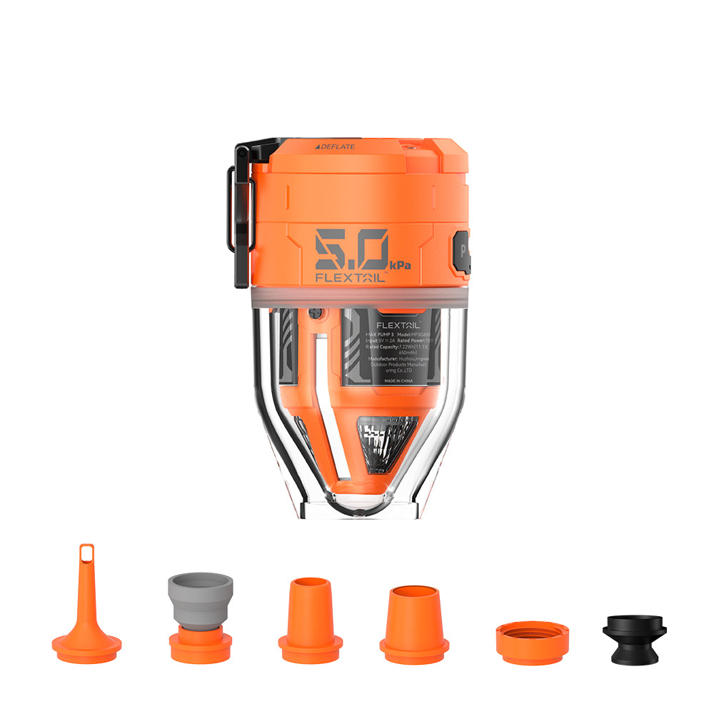 MAX PUMP 3 High Speed 2 1 Rechargeable Air Pump