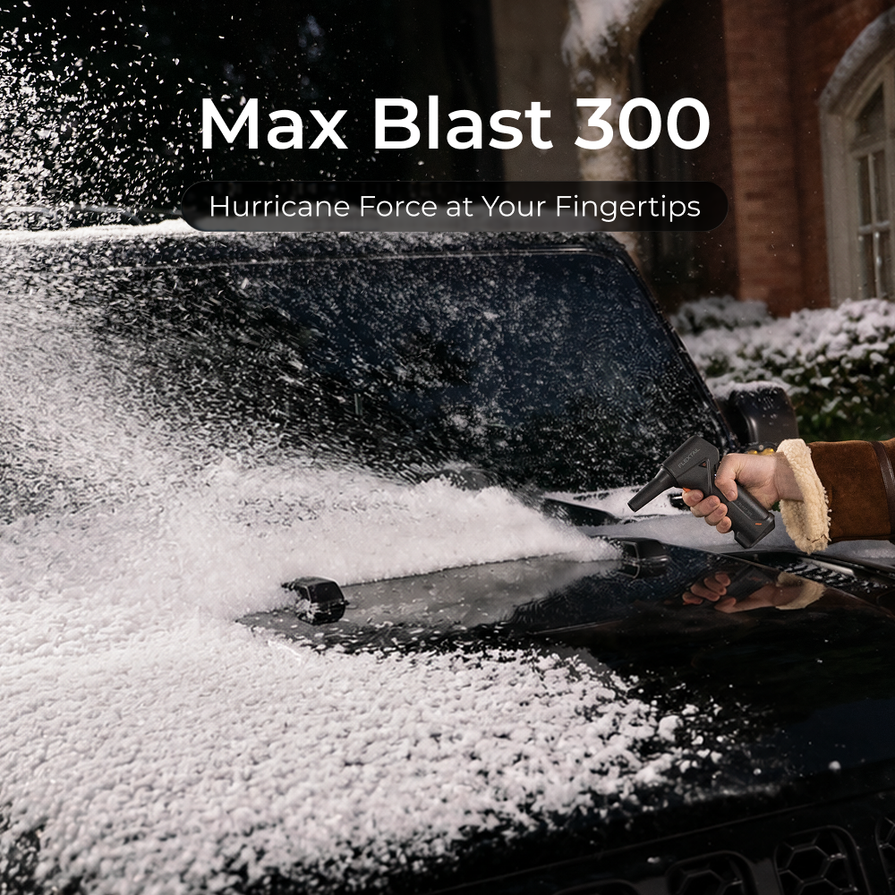 Max Blast 300- 300g Blowing Force, Fingertip Control  Air Duster