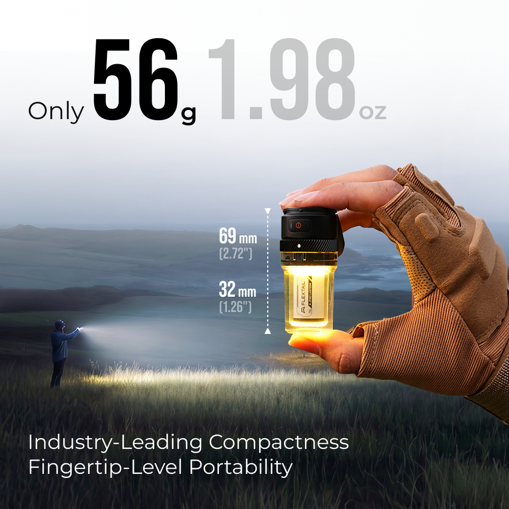 Pre Sale: ZERO LANTERN - 56g UItralight 2-in-1 Camping Light