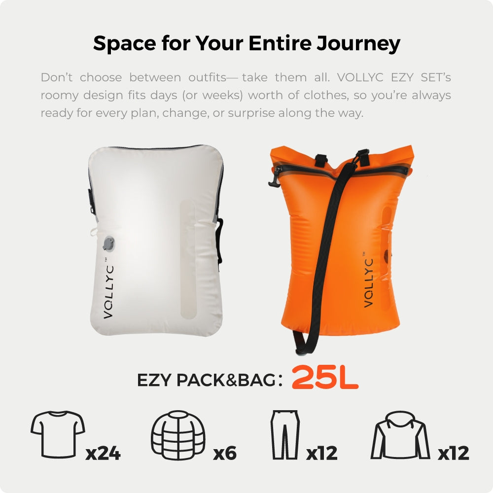 VOLLYC X FLEXTAIL EZY SET - Crush Space with 85% Compression