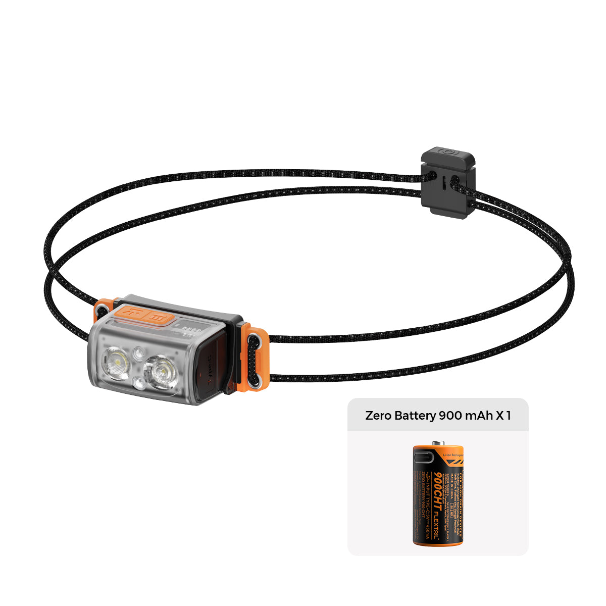 TINY HELIO 600Z High Performance Lightweight Headlamp Battery