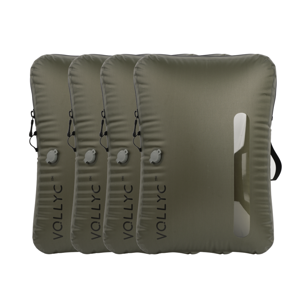 FLEXTAIL X VOLLYC EZY SET BUNDLE - 3 Size Travel Vacuum Pack For Luggage Space Saving