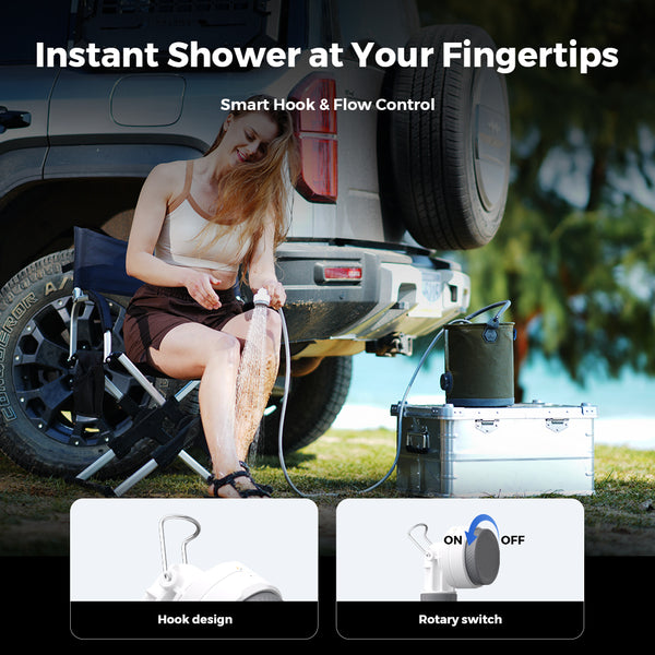 FLEXTAIL TINY SHOWER - Instant Outdoor Portable Shower