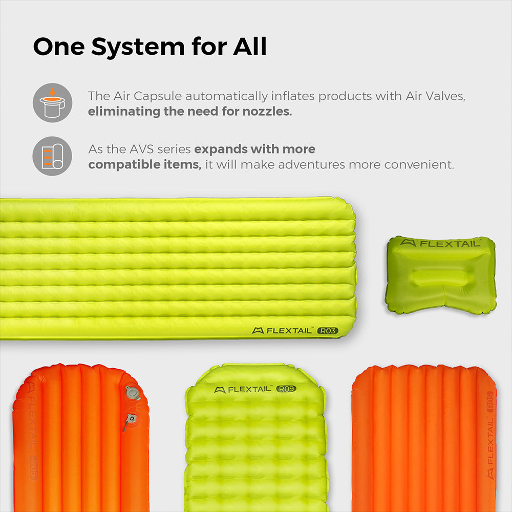 FLEXTAIL Tiny Sleeping Pad R03 AVS - 3.5 R-Value 3 Season Sleeping