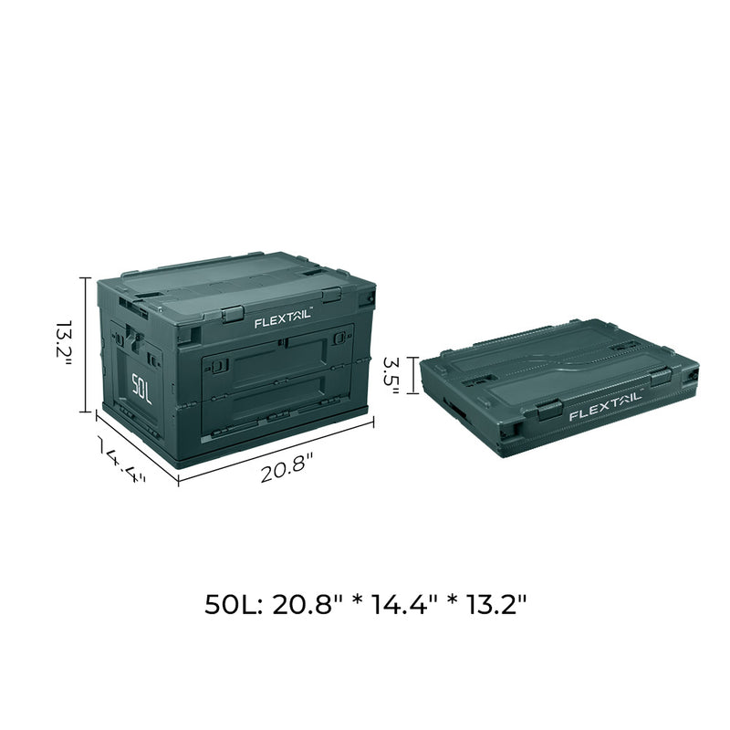 CAMPING STORAGE BOX - Large Capacity Foldable Outdoor Storage Box