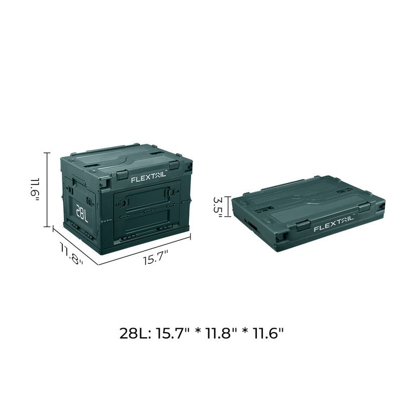 FLEXTAIL BOX-28L/50L PP Large Capacity Foldable Outdoor Storage Box