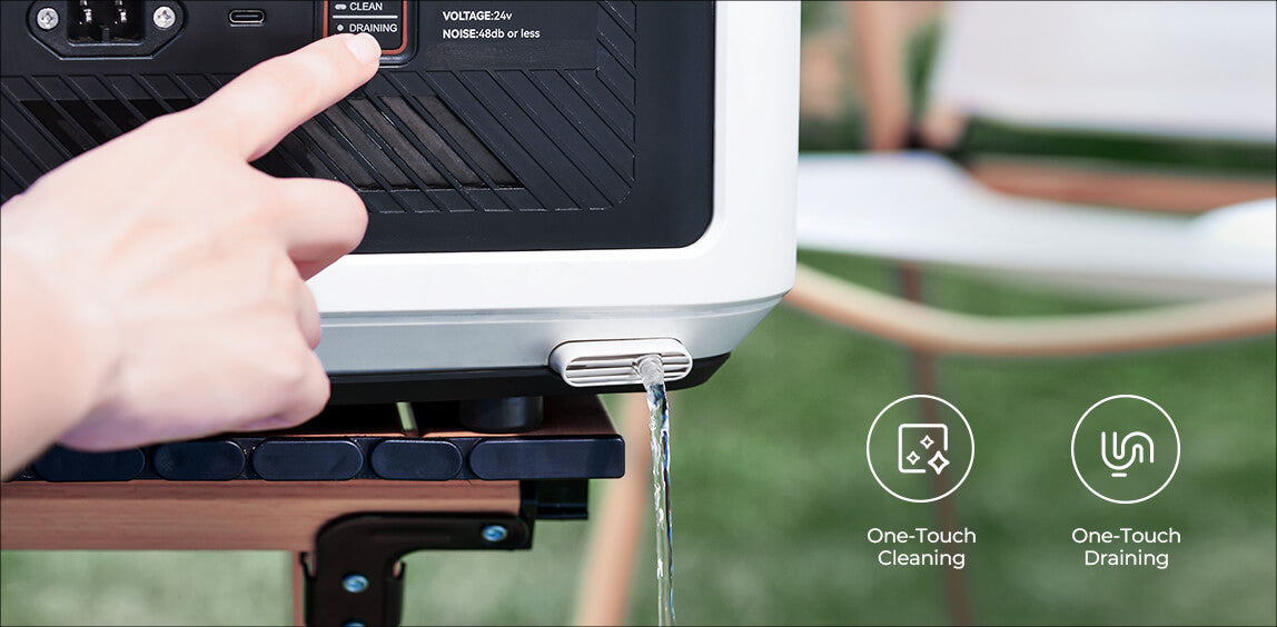 Battery-Powered Ice Maker for Outdoors 48
