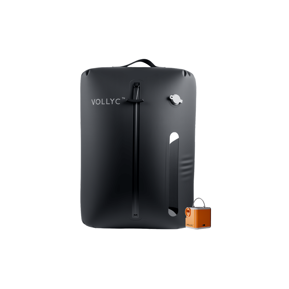 FLEXTAIL X VOLLYC EZY SET BUNDLE - 3 Size Waterproof Travel Vacuum Pack For Luggage Space Saving