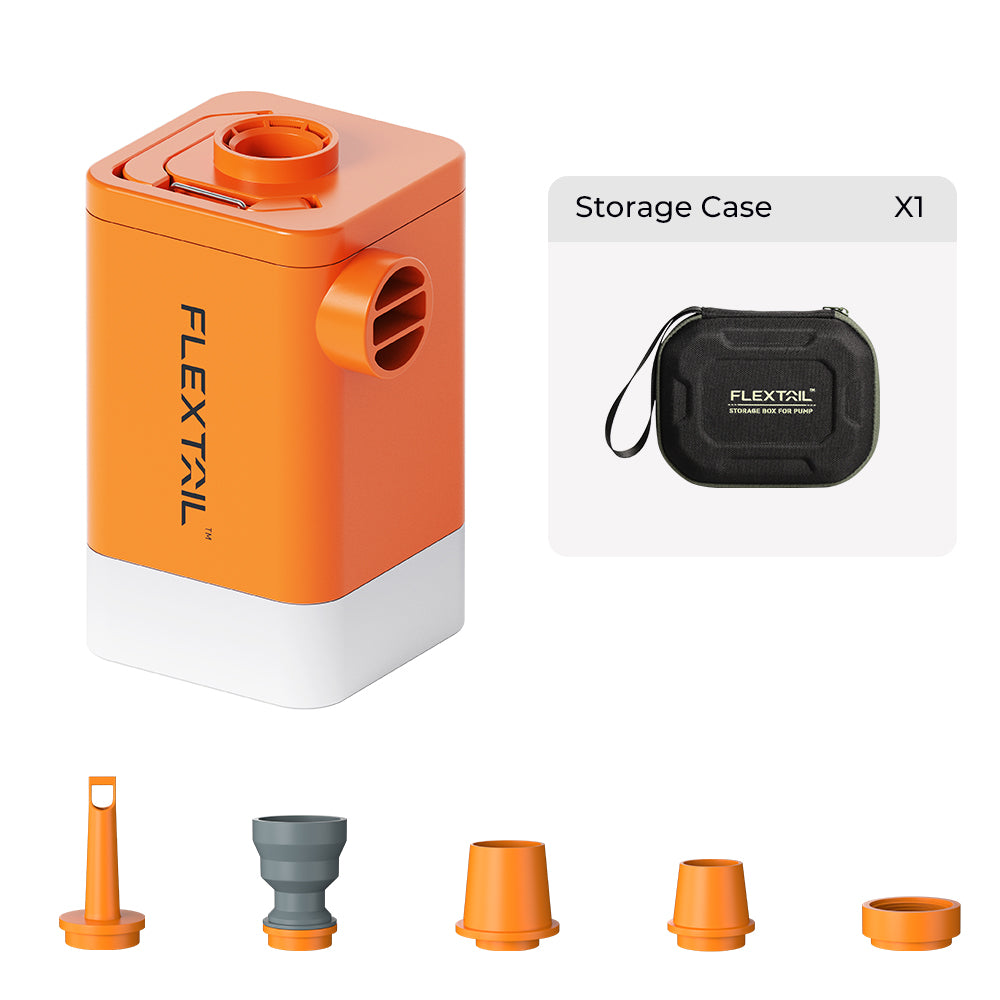 flextail gear max pump MAX PUMP 2 PLUS - Bomba de aire portátil recargable 4 en 1 de 4800 mAh
