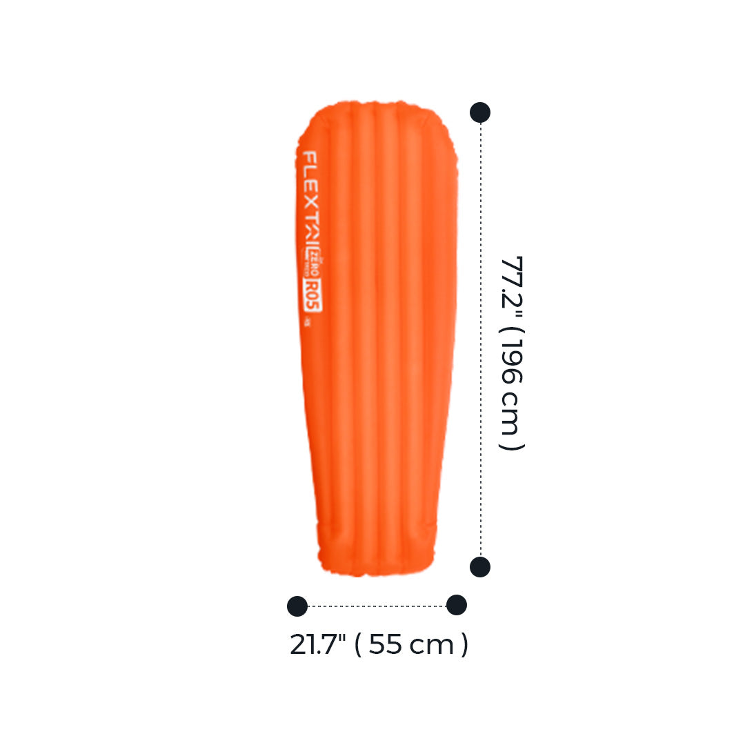 アウトドア寝具 FLEXTAIL ZERO MATTRESS R05 MUMMY ZERO MATTRESS R05 | Ultralight Air Sleeping Pad - Flextail