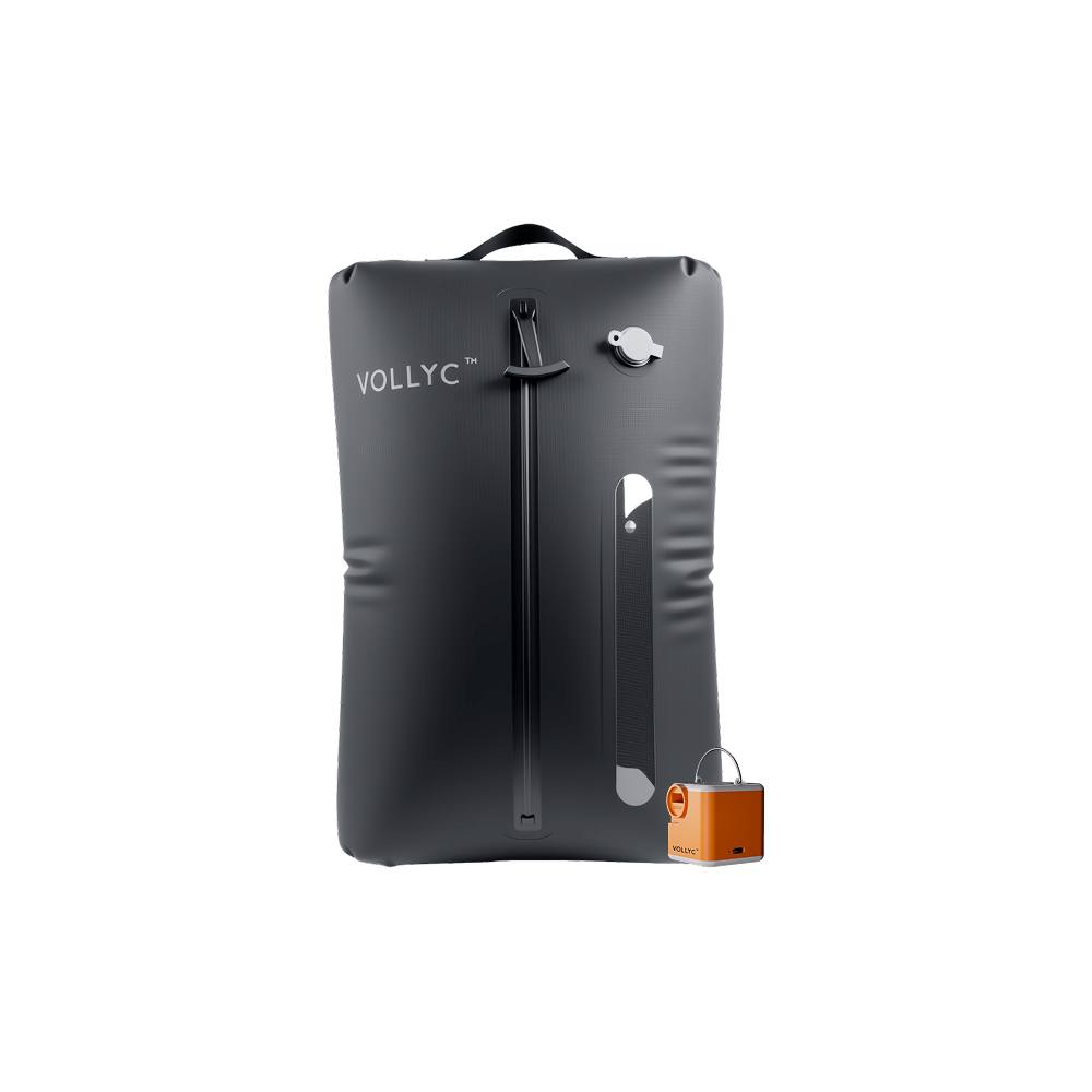 FLEXTAIL X VOLLYC EZY SET BUNDLE - 3 Size Waterproof Travel Vacuum Pack For Luggage Space Saving