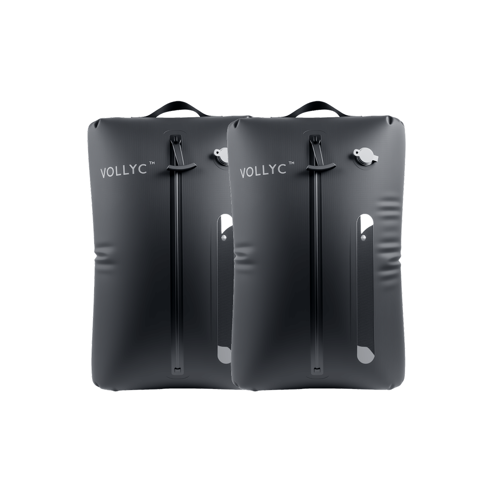 FLEXTAIL X VOLLYC EZY SET BUNDLE - 3 Size Waterproof Travel Vacuum Pack For Luggage Space Saving