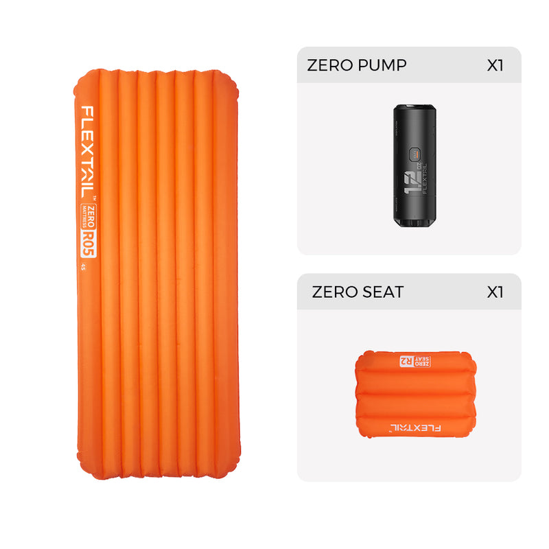 ZERO MATTRESS R05 REGULAR - 5.6 R-value Ultralight Air Sleeping Pad  (Pre-sale)